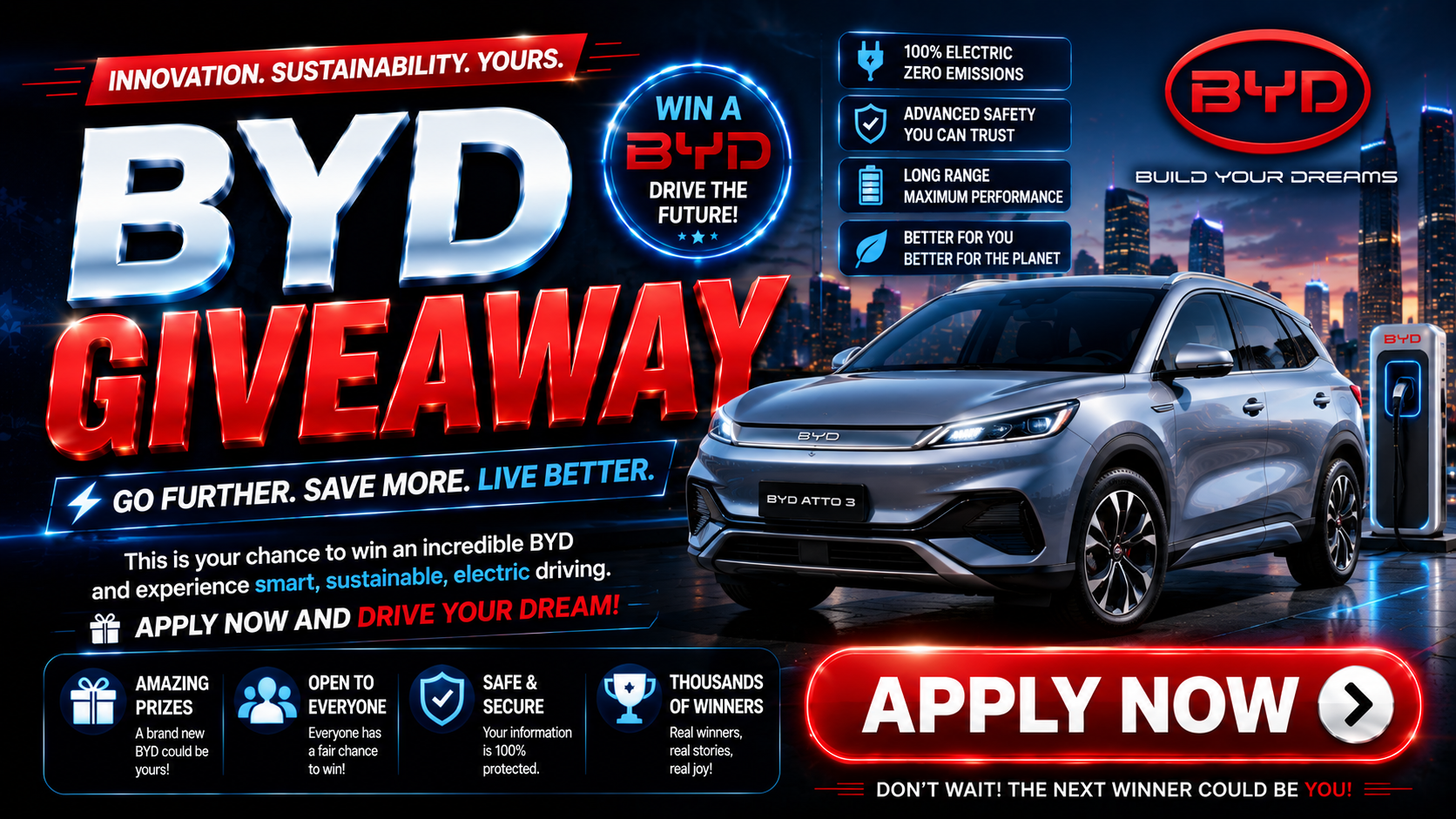 BYD Giveaway